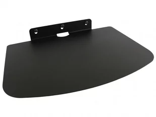 Półka Na Ściane Metal Ścienna Wisząca Regał Loft Czarna - Półki do salonu - miniaturka - grafika 1