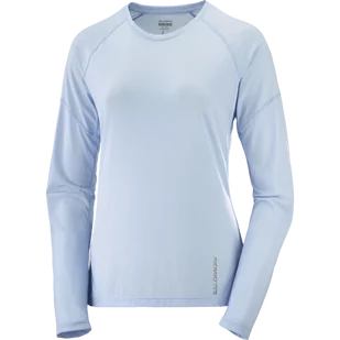 KOSZULA DAMSKA SALOMON CROSS RUN LS W C20369 - Koszulki sportowe damskie - miniaturka - grafika 1