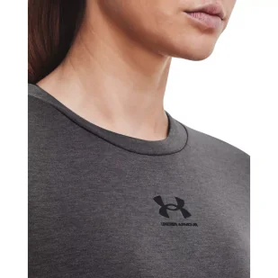 Bluza damska Under Armour Rival Terry Crew - Bluzy sportowe damskie - miniaturka - grafika 4