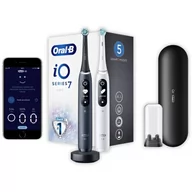 Szczoteczki elektryczne - Braun ORAL-B iO 7 Duo White&Black - miniaturka - grafika 1