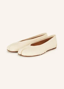 Maison Margiela Baleriny Tabi weiss - Moda i Uroda OUTLET - miniaturka - grafika 1