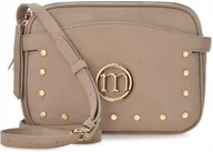 Torebki damskie - Listonoszka Damska Monnari Elegancka Torebka Z Dżetami Ćwiekami Nubuk Zamsz - miniaturka - grafika 1