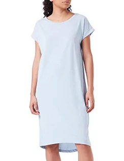 Sukienki - Vila Damska sukienka VIDREAMERS S/S z kolanem/SU-NOOS Kentucky Blue, XS - grafika 1