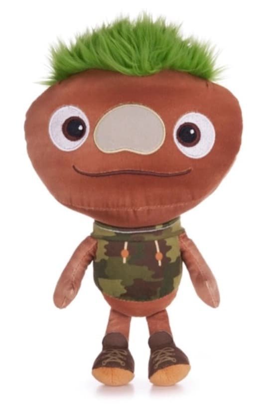 Maskotka pluszowa z bajki Między nami żywiołami Clod żywioł ziemi 26 cm idealny jako prezent