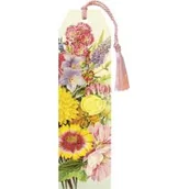 Zakładki do książek - Skona Ting Zakładka 128 ze wstążką Letnie kwiaty - miniaturka - grafika 1