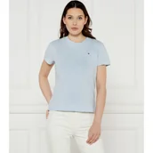Koszulki i topy damskie - Tommy Hilfiger T-shirt | Slim Fit - miniaturka - grafika 1