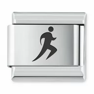 Charmsy - Murrano ITALIAN CHARMS Symbole Sportowe Bieganie IH-205 - miniaturka - grafika 1