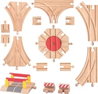 Kolejki i akcesoria - Woody Tory do kolejek z obrotnicą WD91813 - miniaturka - grafika 1
