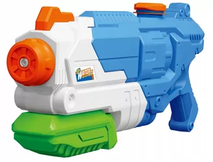 KARABIN PISTOLET NA WODĘ MEGA DUŻY XXL ZASIĘG 11M - Zabawki militarne - miniaturka - grafika 1