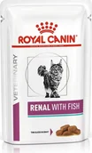 Mokra karma dla kotów - Royal Canin Karma dla dorosłych kotów Renal with Fish saszetka 85g - miniaturka - grafika 1