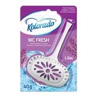Środki do WC - Kolorado WC Fresh Lilac 40g - kostka toaletowa w koszyku - miniaturka - grafika 1