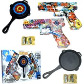 Zabawki militarne - Pistolet na Kulki ŻELOWE Pistolety Karabiny GLOCK Gun Karabin Strzelba Broń Wzory - miniaturka - grafika 1