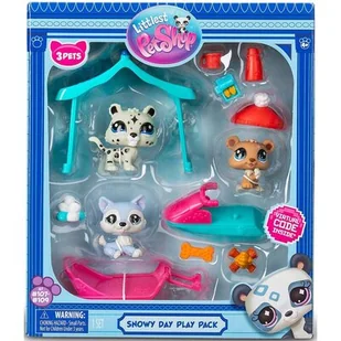 Zestaw figurek LITTLEST PET SHOP Śnieżny dzień LPS00534 - Figurki dla dzieci - miniaturka - grafika 1