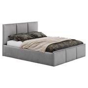 Łóżka - Łóżko tapicerowane 120x200 z pojemnikiem MARO - miniaturka - grafika 1