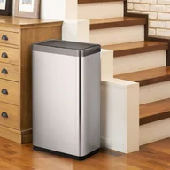 Pozostałe akcesoria do uprawy roślin - Vepa Bins EKO Kosz na śmieci z czujnikiem Mirage X, 80 L, matowy, srebrny - miniaturka - grafika 1