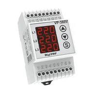 Akcesoria do monitoringu - Przekaźnik napięciowy trójfazowy DigiTOP VP-380V - miniaturka - grafika 1