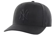 Czapki męskie - 47 Brand New York Yankees Cold Zone '47 B-CLZOE17WBP-BKA, Mężczyzna, Czapka z daszkiem, Czarna - miniaturka - grafika 1