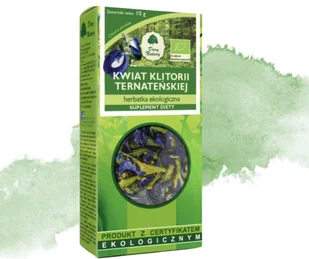 KLITORIA ternateńska (kwiat) Herbata niebieska 10g DARY NATURY - Zioła - miniaturka - grafika 1
