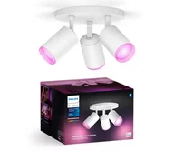 Lampy sufitowe - Philips - LED RGBW Ściemnialne oświetlenie punktowe Hue FUGATO 3xGU10/4,2W/230V białe - miniaturka - grafika 1