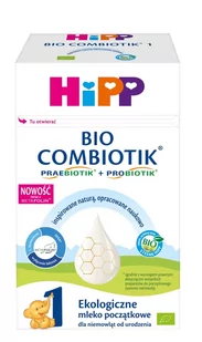 HIPP 1 Bio Combiotik - Ekologiczne Mleko początkowe 550 g - Mleko modyfikowane - miniaturka - grafika 1