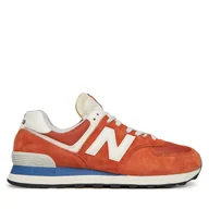 Sneakersy męskie - Sneakersy New Balance U574VPA Pomarańczowy - miniaturka - grafika 1