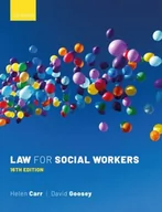 Książki obcojęzyczne o biznesie i marketingu - Law for Social Workers - miniaturka - grafika 1