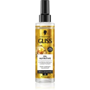 Gliss Oil Nutritive Express Repair odżywka 200ml - Odżywki do włosów - miniaturka - grafika 1