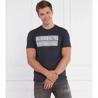 Koszulki męskie - Armani Exchange T-shirt | Slim Fit - grafika 1