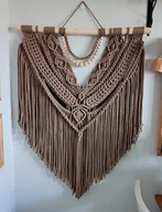 Dekoracje domu - Makrama Salsa XL cappuccino DOWOLNY KOLOR - miniaturka - grafika 1