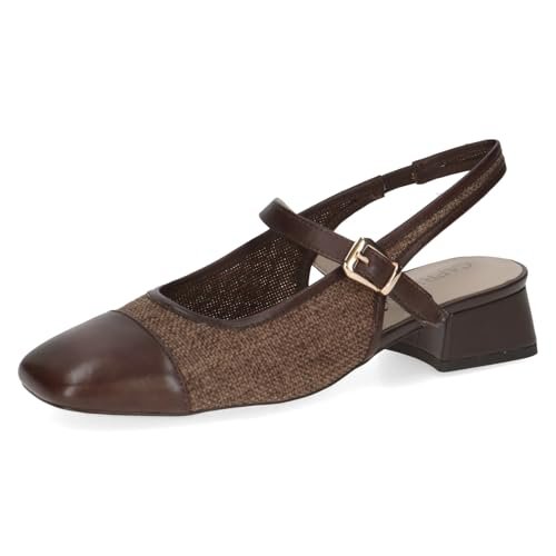 CAPRICE Damen 9-29604-46, Damskie czółenka, Dk Brown Comb, 38,5 EU