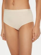 Majtki damskie - Triumph Figi klasyczne z wysokim stanem Sense Of Modal 10224787 Écru - miniaturka - grafika 1