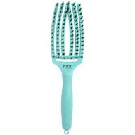 Szczotki i grzebienie do włosów - Olivia Garden Finger Brush Combo Medium , Szczotka do Rozczesywania Włosów i Masażu, MINT Włosie Dzika - miniaturka - grafika 1