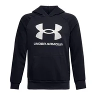 Odzież sportowa dziecięca - Bluza sportowa dla dzieci Under Armour Rival Fleece Hoodie z kapturem - miniaturka - grafika 1