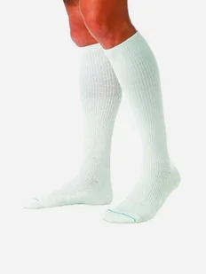 Pończochy uciskowe Jobst Sensifoot Diabetes Normal Socks White XL (4042809179309) - Bielizna lecznicza - miniaturka - grafika 1