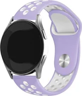 Akcesoria do smartwatchy - Beline pasek Watch 20mm Sport Silicone fioletowo-biały purple/white box - miniaturka - grafika 1