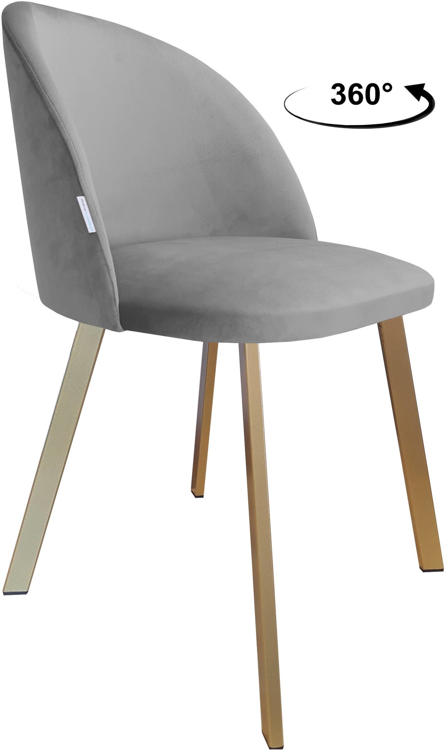 Krzesło obrotowe Colin podstawa Profil złota MG17