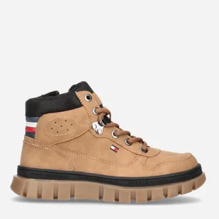 Trzewiki dziecięce Tommy Hilfiger T3B5-32517-1441524- 31 Camel (8056380909596) - Buty dla chłopców - miniaturka - grafika 1