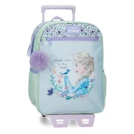 Plecaki szkolne i tornistry - Disney Close To The Heart Frozen Plecak szkolny z wózkiem Wielobarwny 27x33x11 cm Poliester by Joumma Bags, Biały, Talla única, plecak szkolny na kółkach - miniaturka - grafika 1