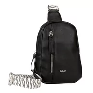 Torebki damskie - Gabor bags Silena damska torebka Sling Bag plecak mały czarny, czarny, S, Essential - miniaturka - grafika 1