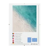 Ramki na zdjęcia - Memoboards Antyrama MEMOBE szklana 29 7x42cm A3 AA568MOB - miniaturka - grafika 1