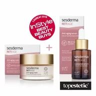 Zestawy kosmetyków damskich - Sesderma Reti Age ZESTAW Krem + Serum przeciwzmarszczkowe GRATIS! 50 ml, 30 ml - miniaturka - grafika 1