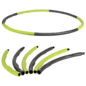 Pozostały sprzęt i akcesoria do ćwiczeń - Gerro SportVida SportVida Hop składany masujące wypustki 100 cm szaro-zielone SV-HK0339 - miniaturka - grafika 1