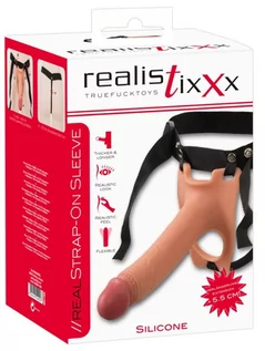 Sztuczne penisy - Realistixxx Realistixxx Real Strap-on Sleeve - grafika 1