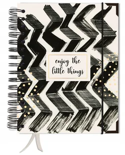 Bujo Bullet journal 180 stron notatnik A5+ kropki pamiętnik - Notesy i bloczki - miniaturka - grafika 1