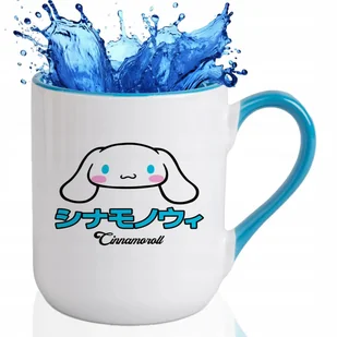 KUBEK COMBO NIEBIESKI Na Prezent Urodziny Dla Fana CINNAMOROLL Królik Wzory - Kubki - miniaturka - grafika 1