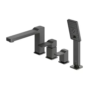 Omnires SLIDE bateria wannowa 4-otworowa SL7732GR - Baterie wannowe i prysznicowe - miniaturka - grafika 1