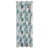 Zasłony - Zasłona 140 x 250 Dekoracyjna Przelotki Keli Tu+Zł - miniaturka - grafika 1