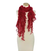 Apaszki i szaliki damskie - Szal Flounce - Art of Polo - miniaturka - grafika 1