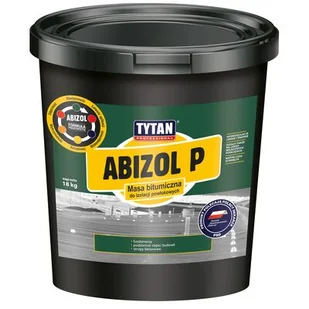 Masa bitumiczna do izolacji powłokowych Abizol P 18 kg Tytan - Preparaty bitumiczne - miniaturka - grafika 1
