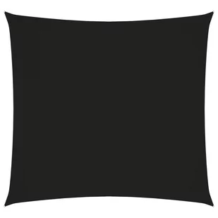 vidaXL Żagiel ogrodowy, tkanina Oxford, kwadratowy, 7x7 m, czarny 135748 - Parasole ogrodowe - miniaturka - grafika 1